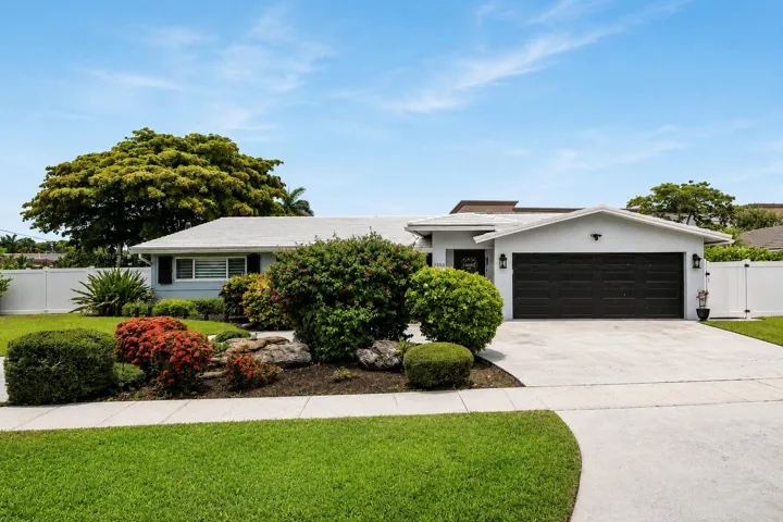 Front of House w circular driveway