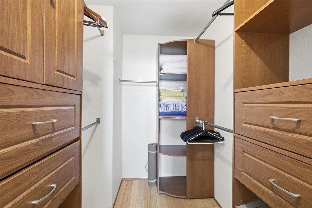 Massive primary walk-in closet