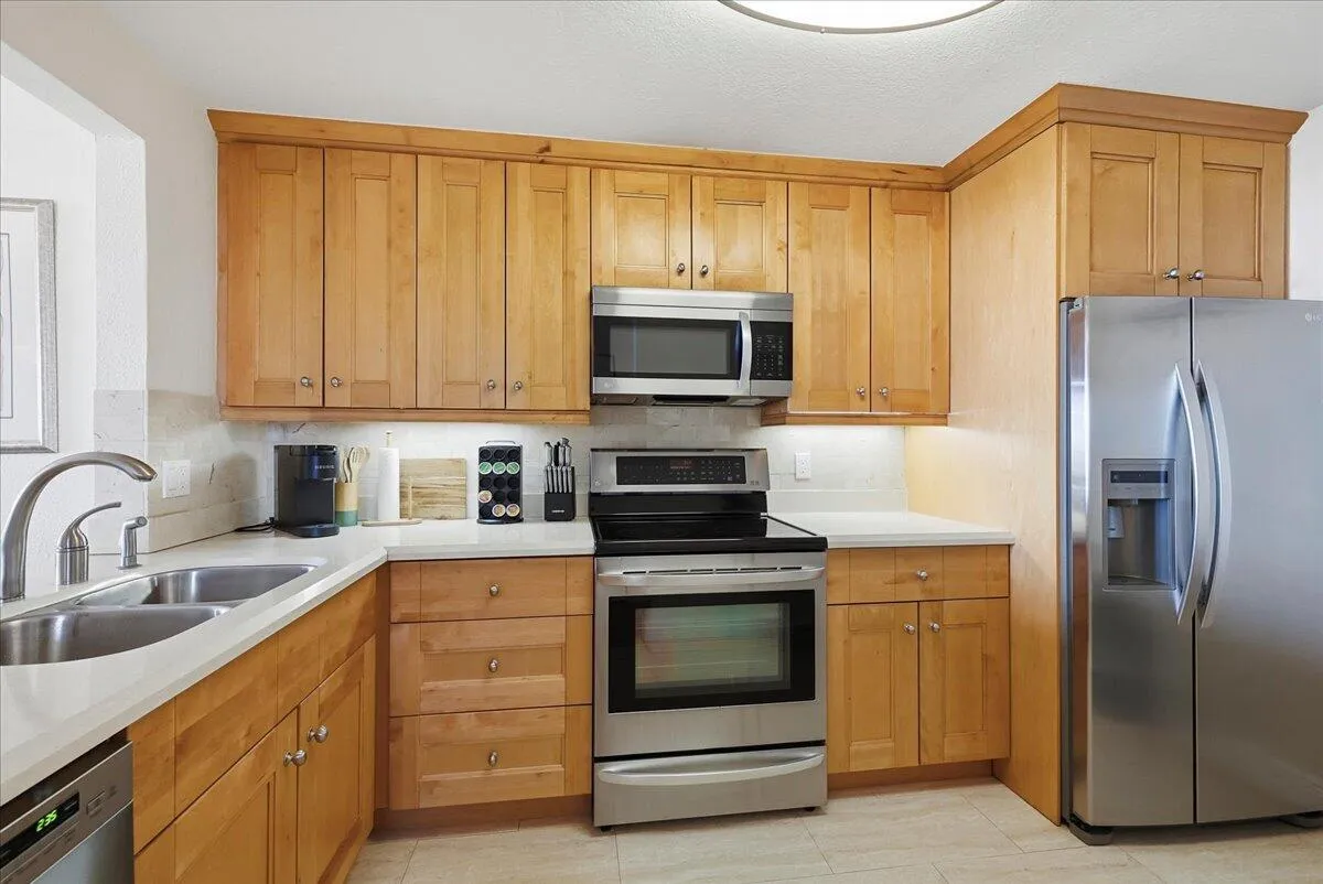 Stainless steel appliances