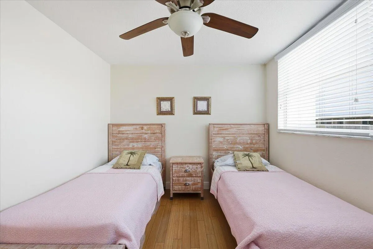 Two twin beds