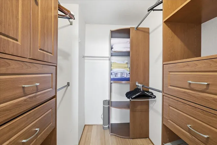 Massive primary walk-in closet