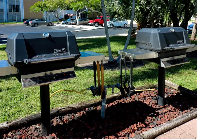 25 BBQ Area