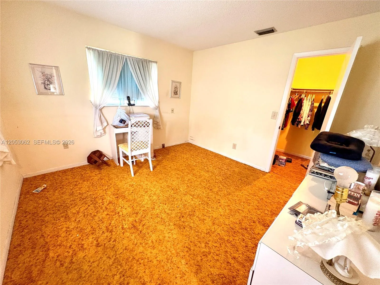 2nd bedroom with walk in closet