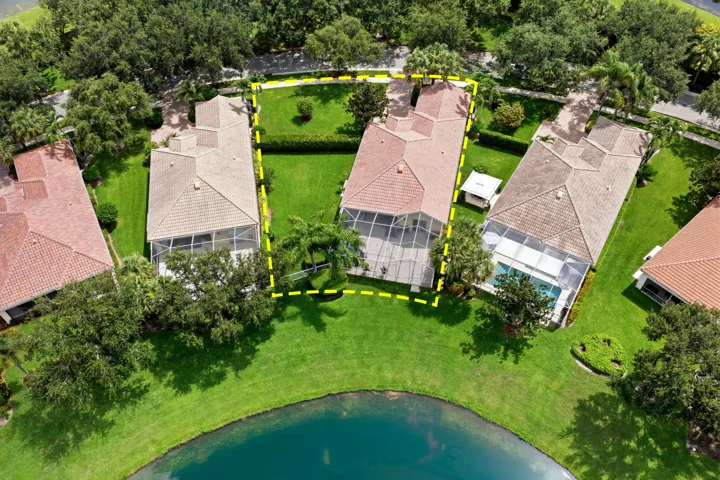 Aerial_ Private Side Yard