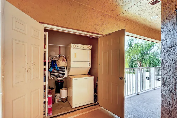 Storage Room and Washer/Dryer