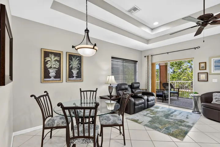 Unit A Living/Dining Room