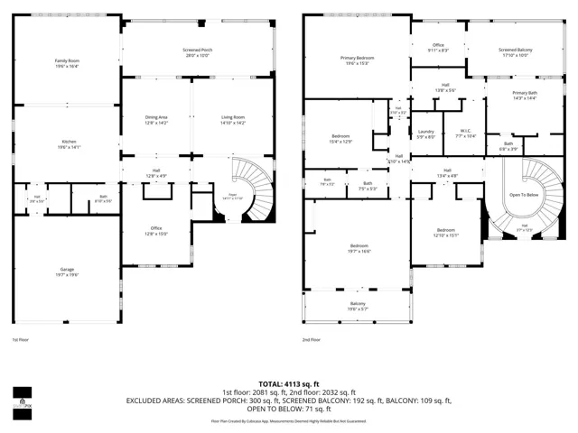 1st & 2nd Floorplans