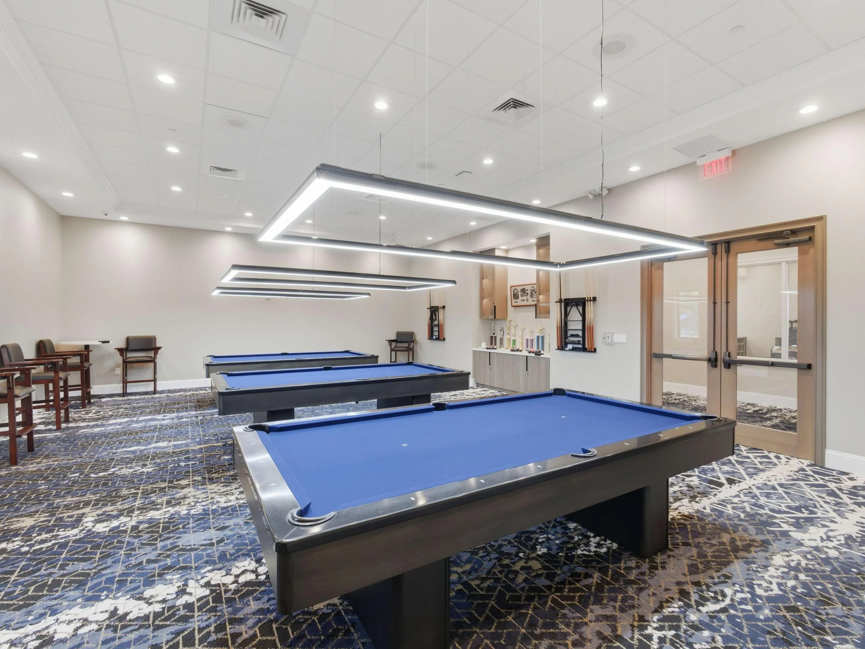 Clubhouse Billiards Room