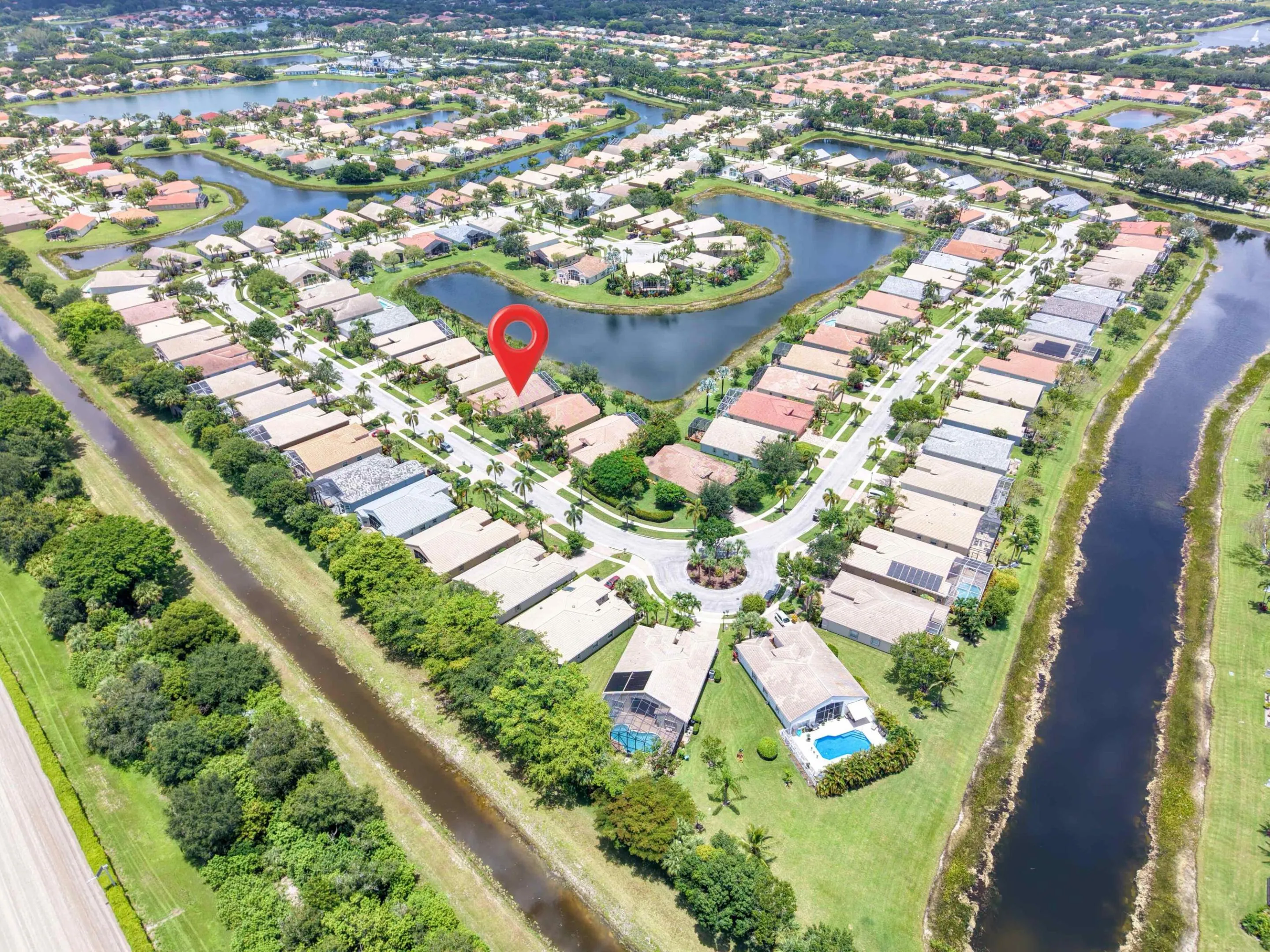 Aerial Subdivision