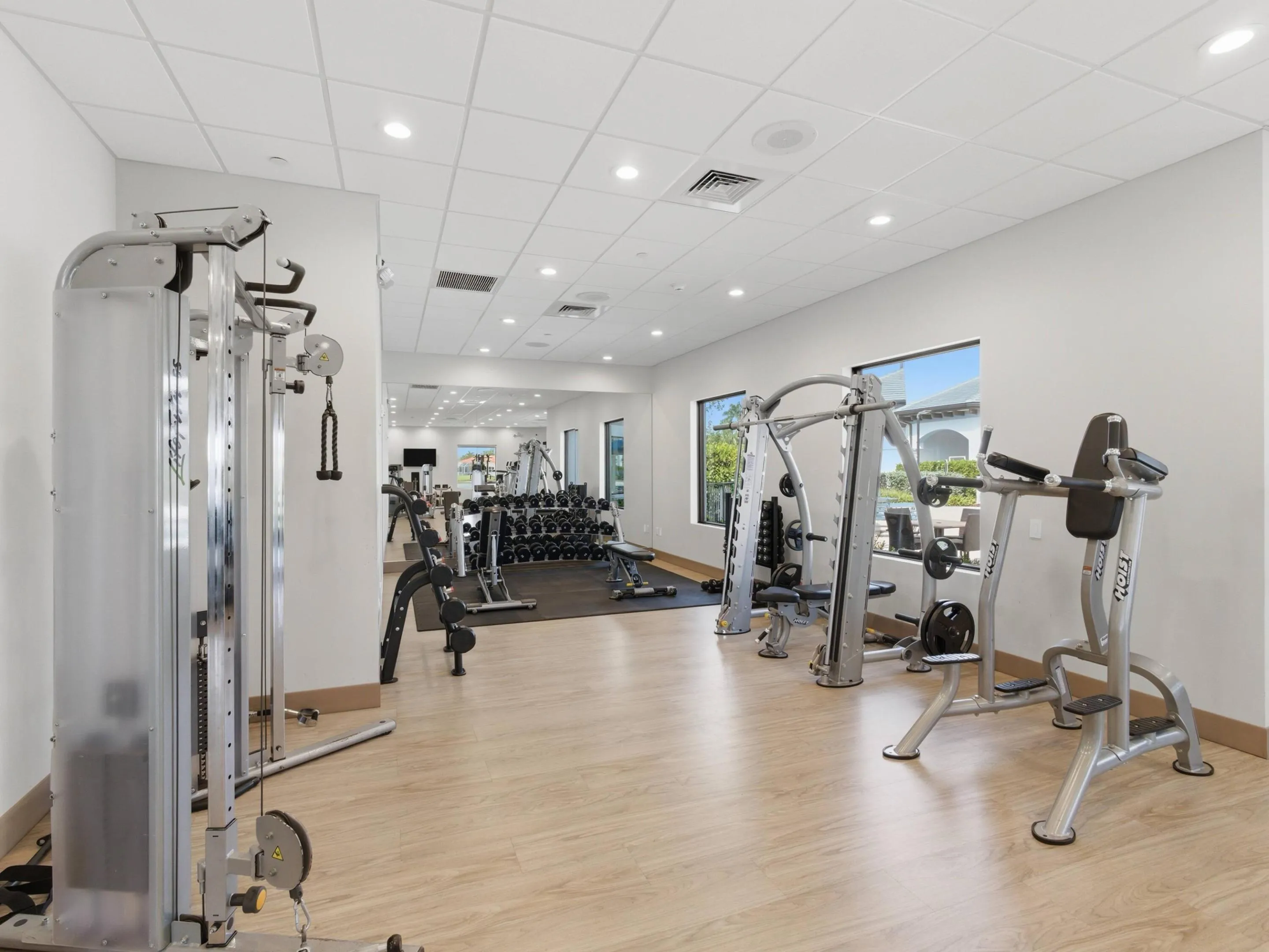 Clubhouse Gym Weights Area 2