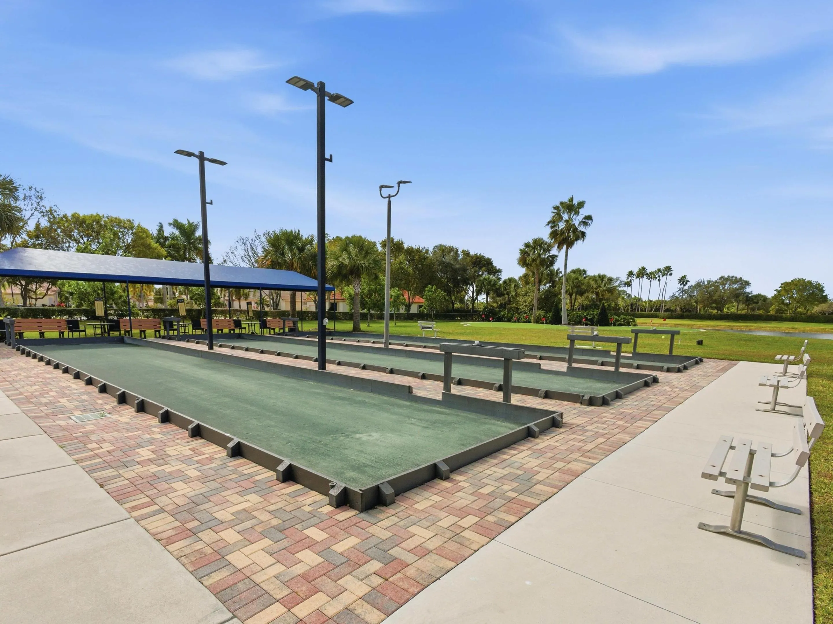Clubhouse Outdoor Shuffleboard