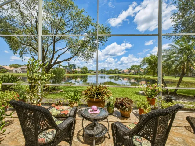 Open Patio to Waterfront View