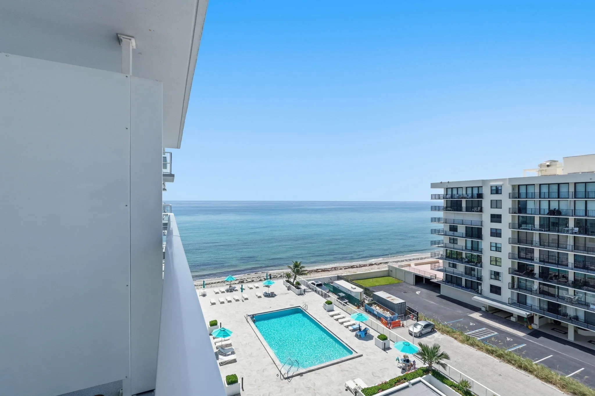 View from the balcony