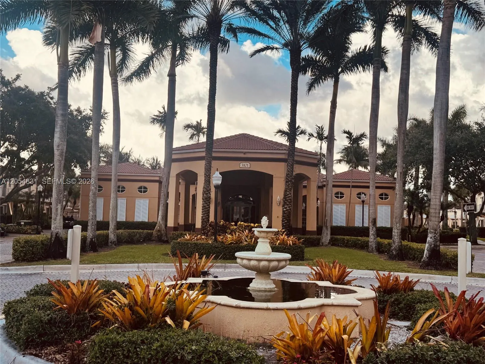 Front Of Clubhouse