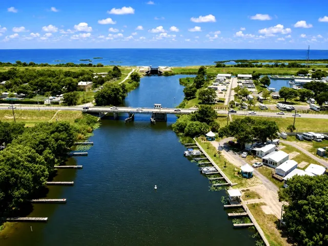 Aerial Looking South