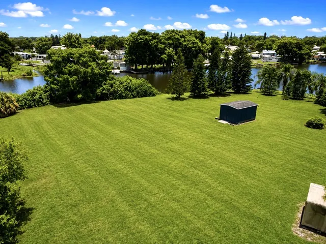 Aerial Looking at Backyard