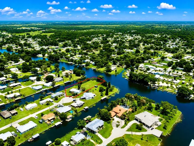 Aerial Looking East