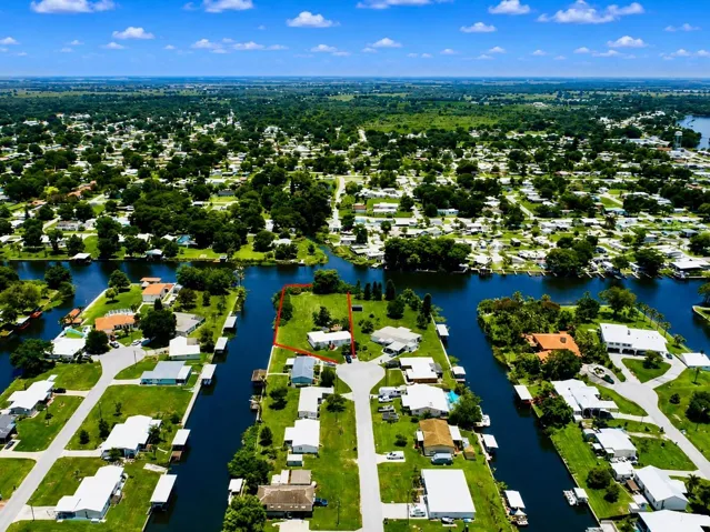 Aerial Looking East
