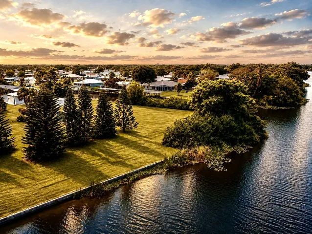 Aerial Looking Northwest