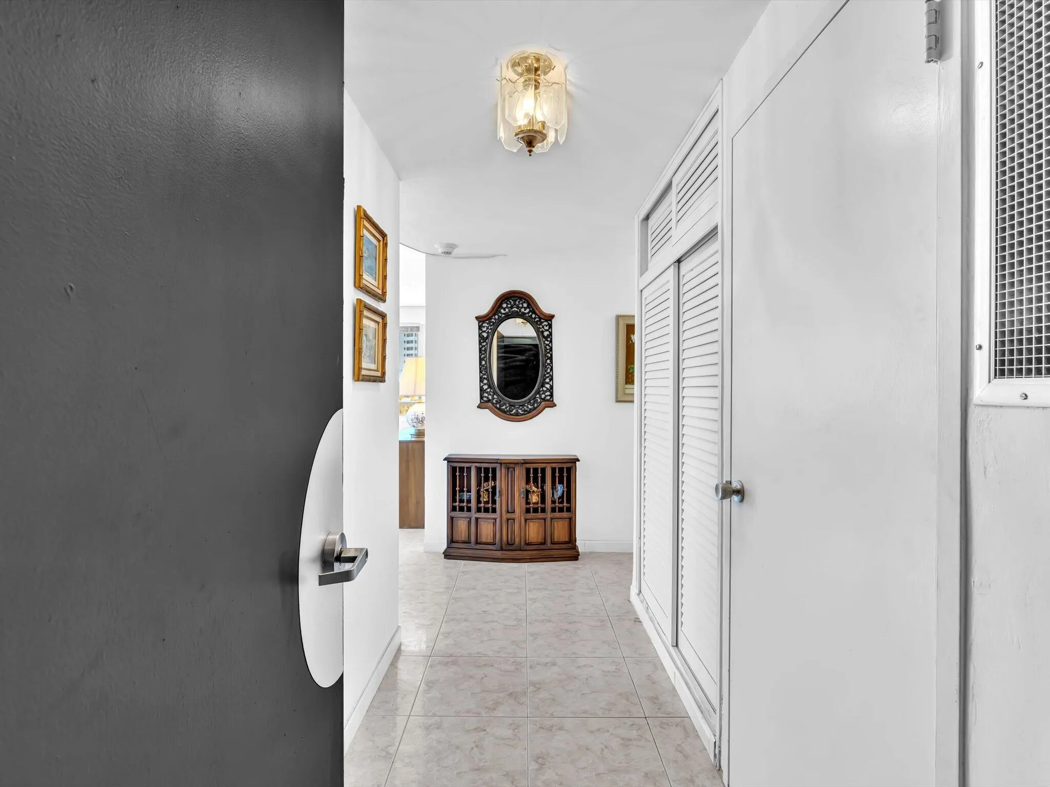 Formal entrance
