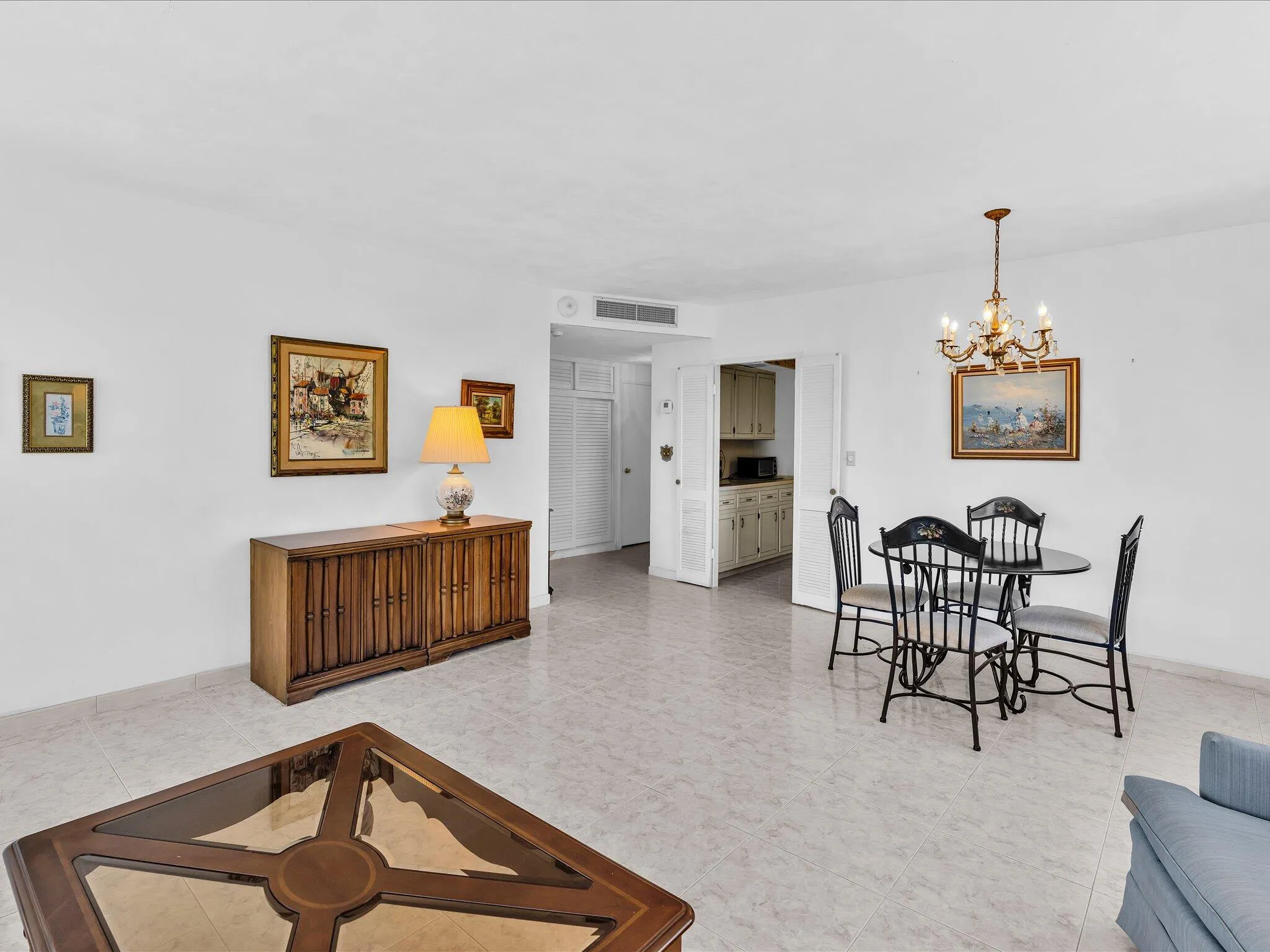 Large dining area