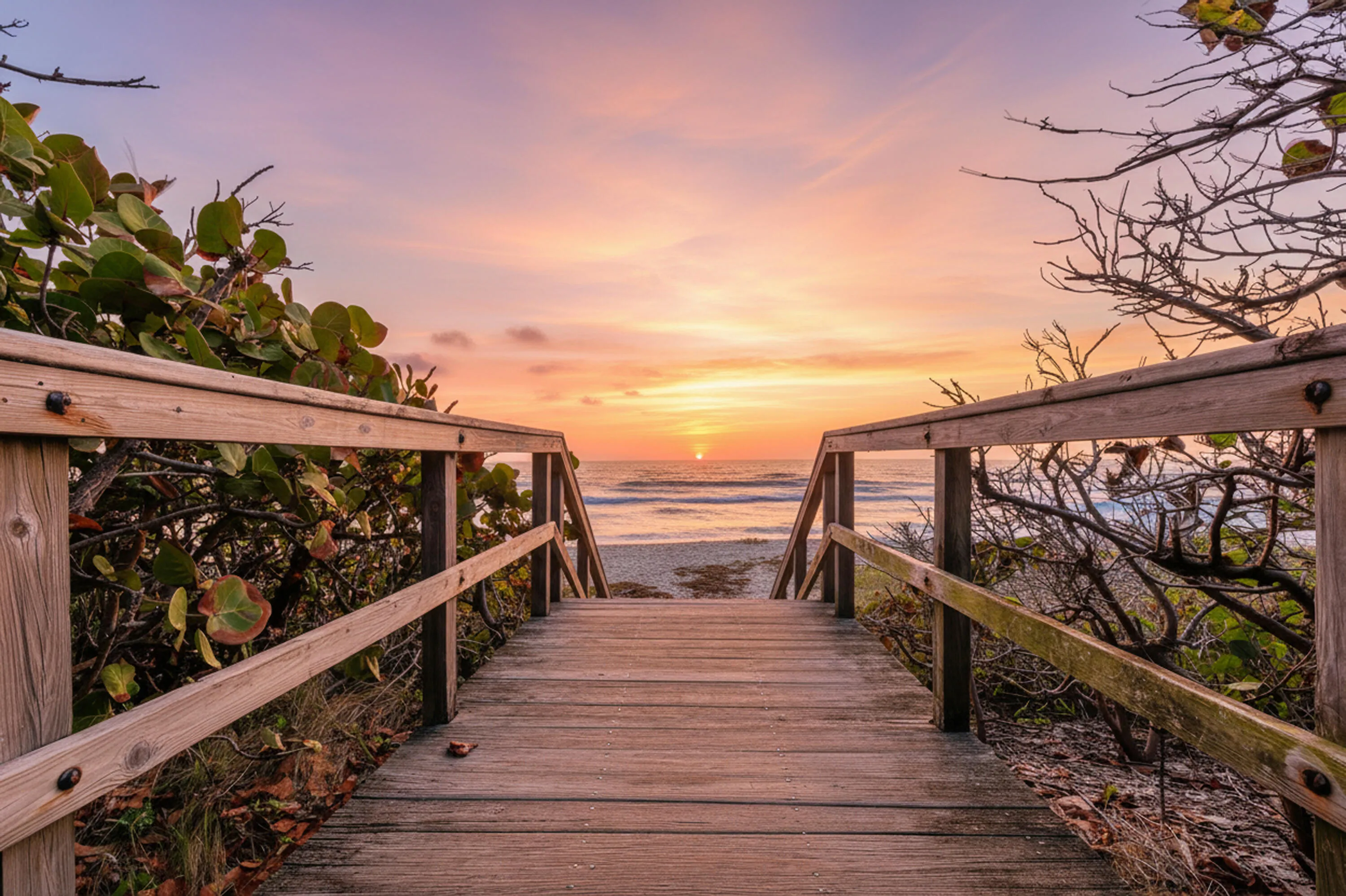 Juno Beach Walkover Sunrise