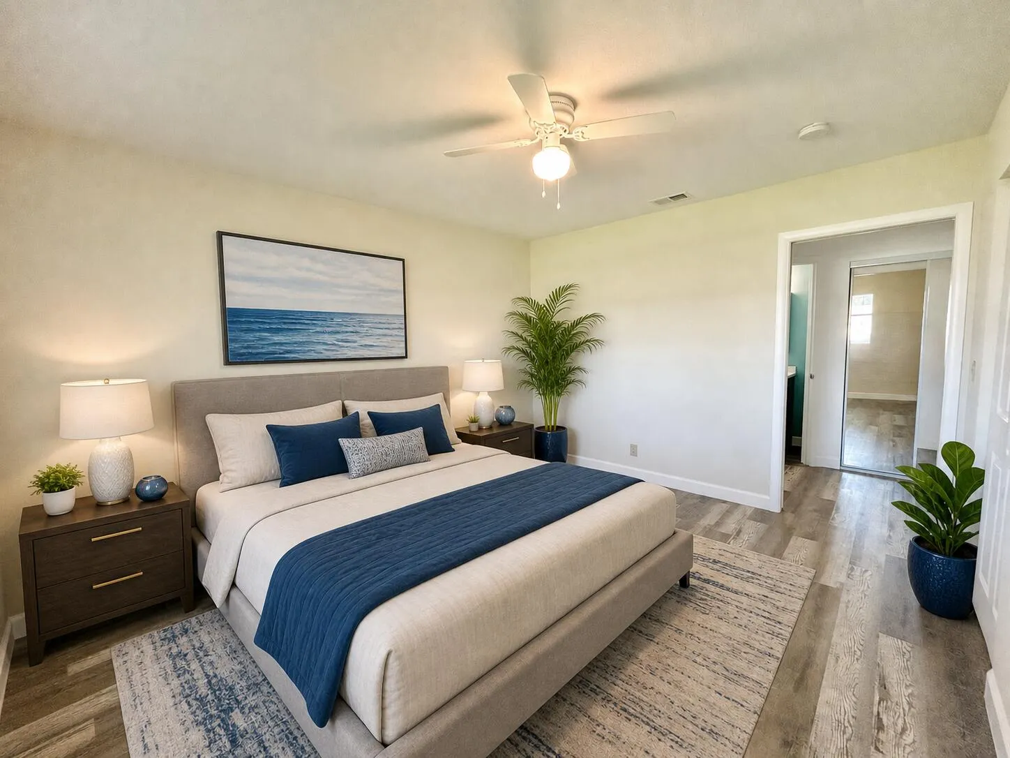 VIRTUALLY STAGE BEDROOM