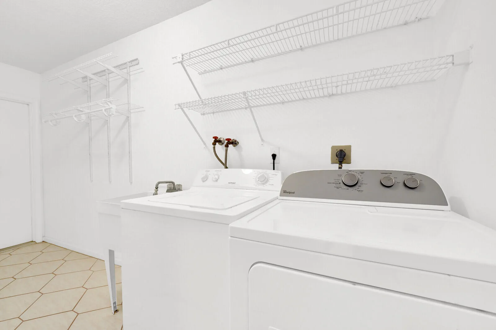 Indoor Laundry Room