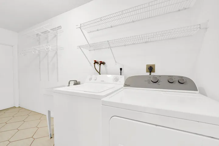 Indoor Laundry Room