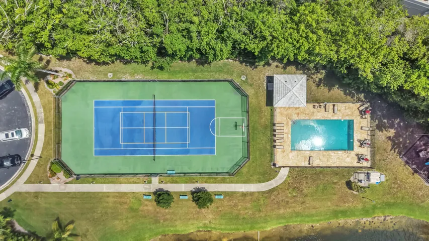 Community Pool and Tennis Court