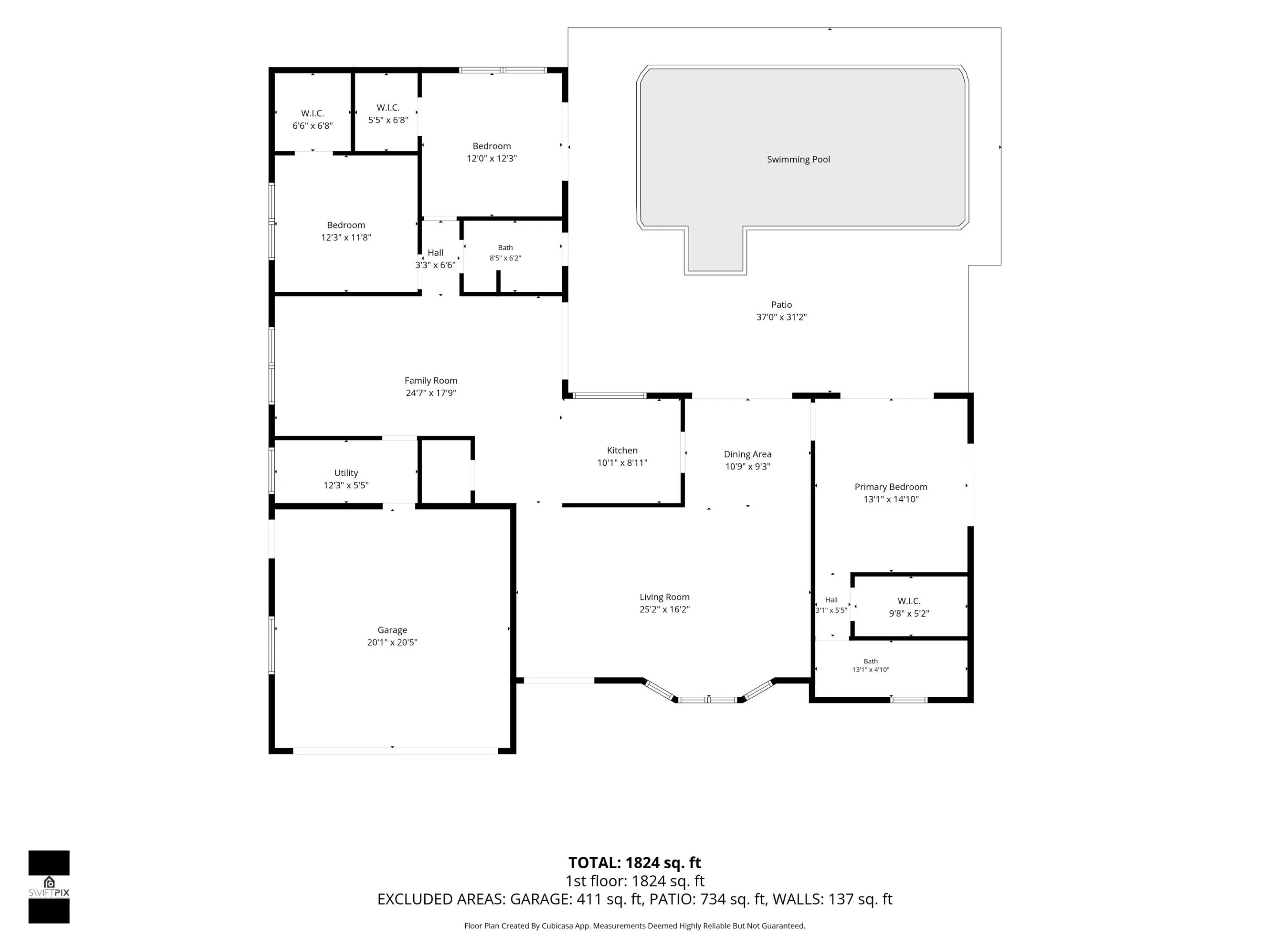 Dimensions are Estimate and Buyer to Verify