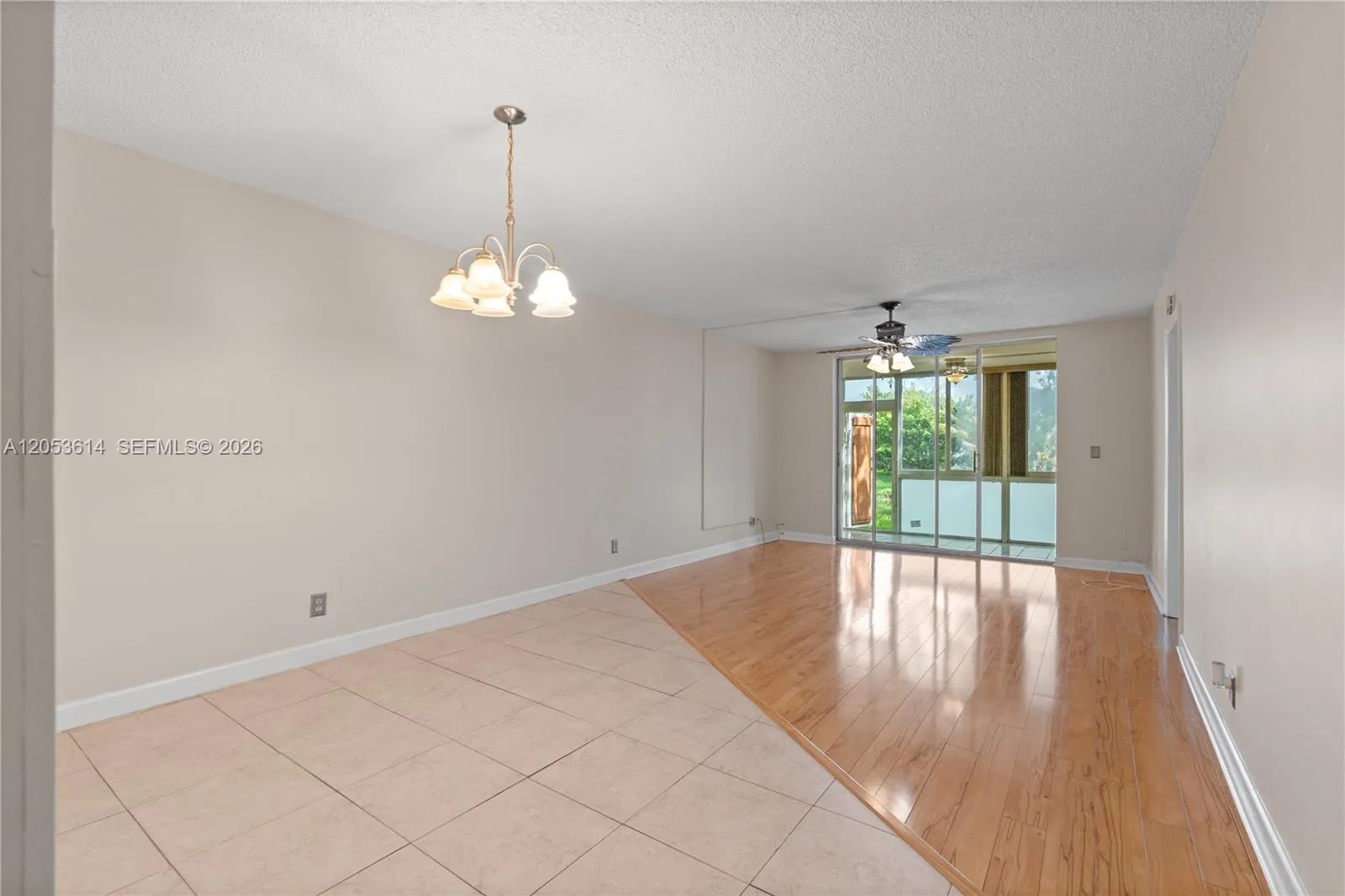 Dining area Living Room to view
