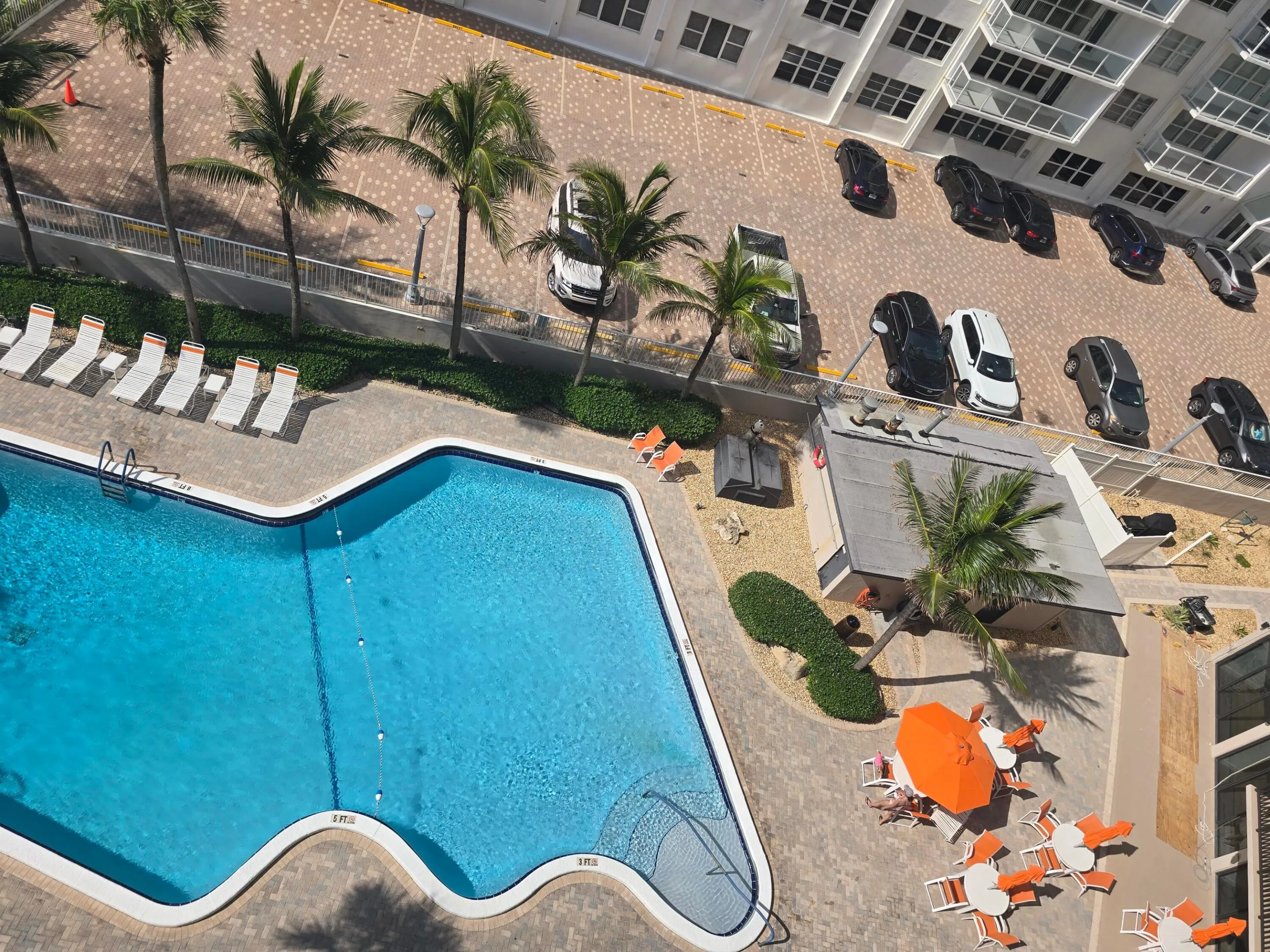 Pool with Chairs