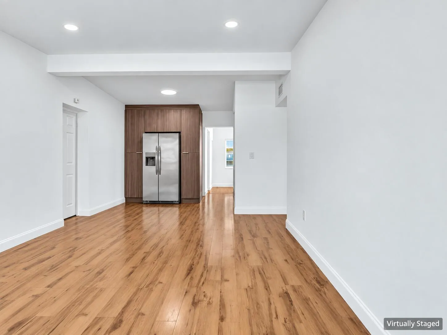 Virtually decluttered – furniture removed