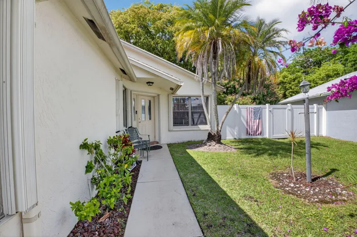 Path to front door