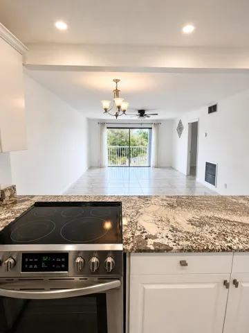 Kitchen view of Living Room