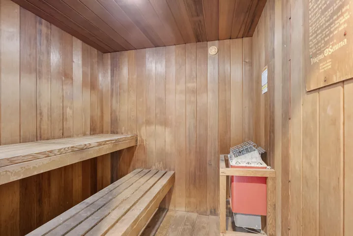 Full sauna for all the residents