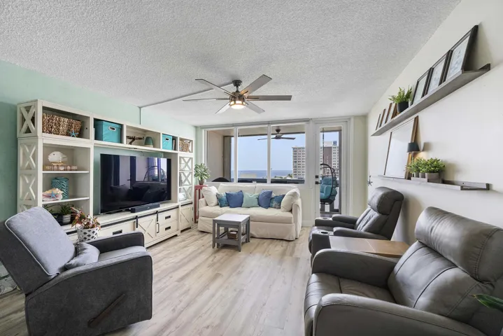 Newer "Luxury Vinyl plank" flooring throughout the unit,