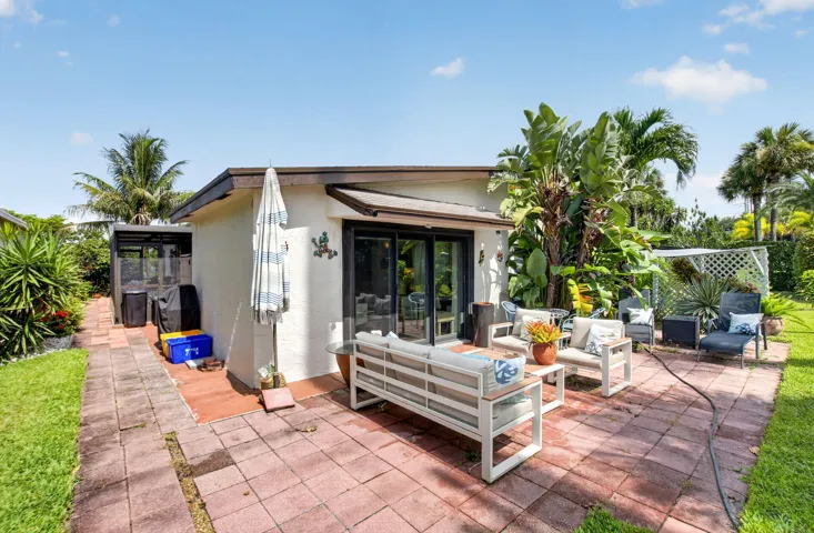 Back patio