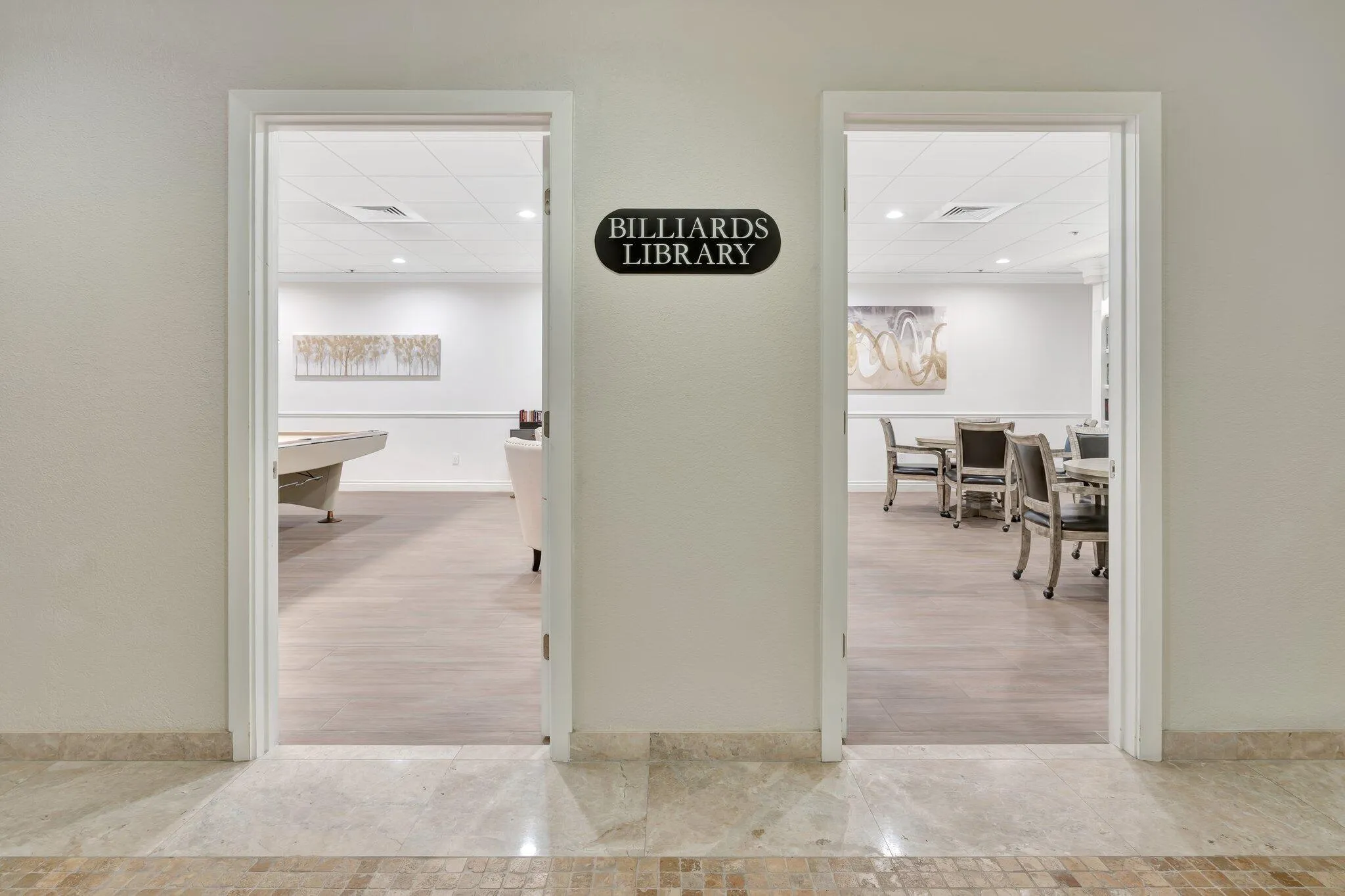 Billard / Library Room