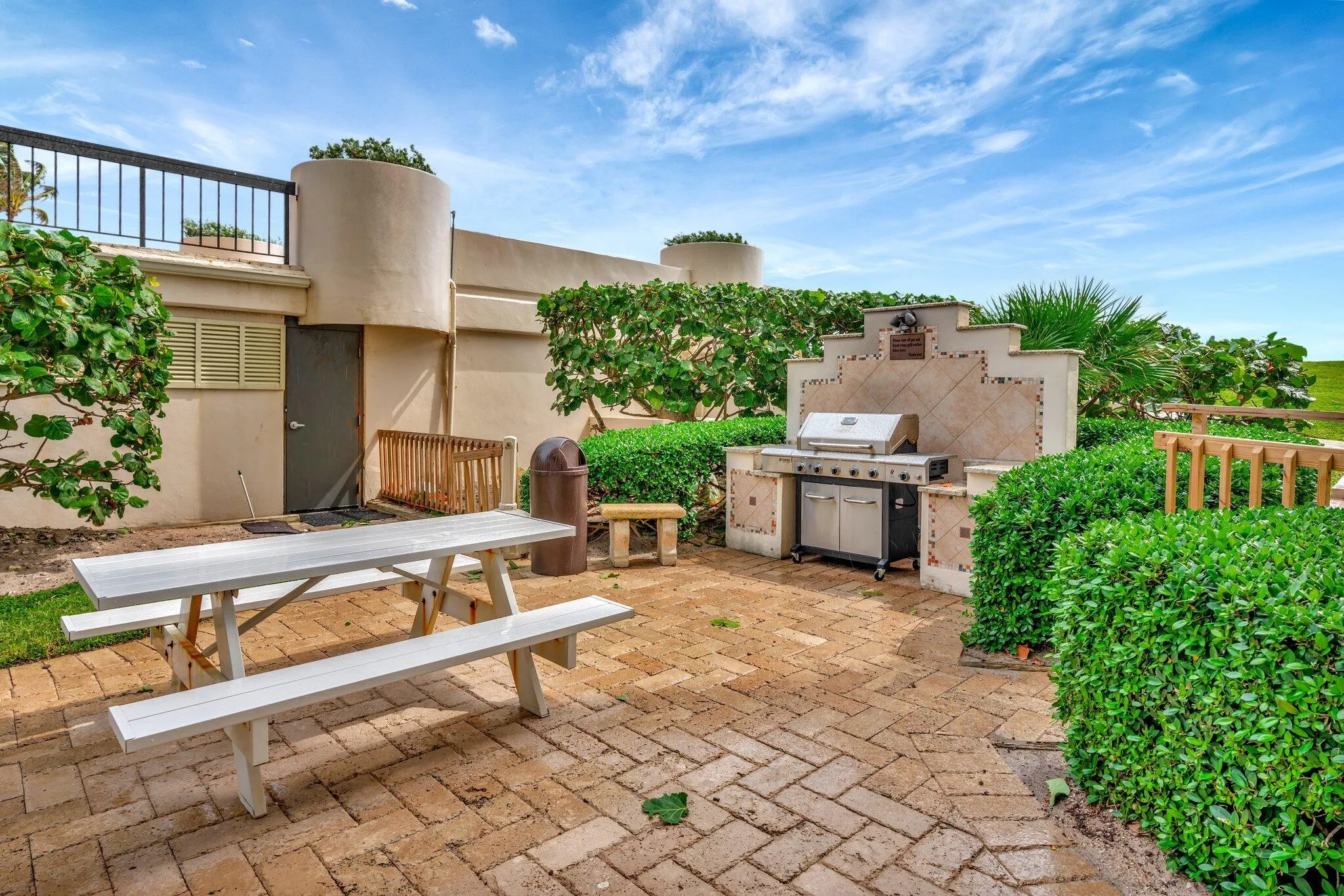 Grilling area