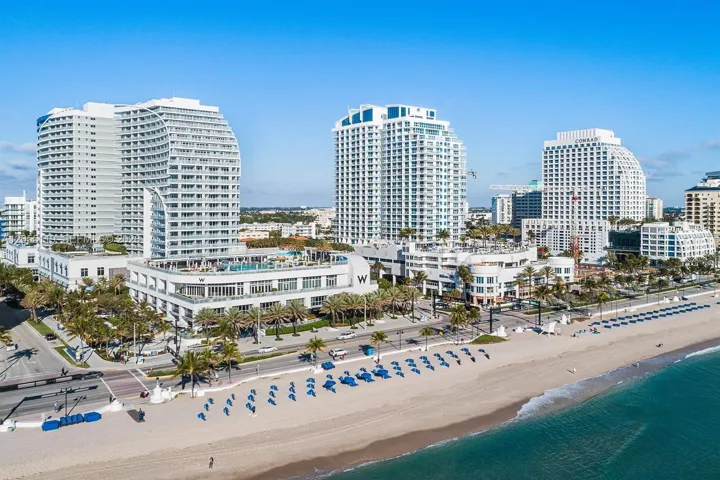 W Hotel and Residences Beach Front Fort Lauderdale