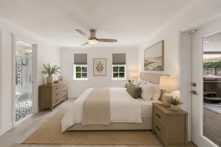 AI staged Primary bdrm