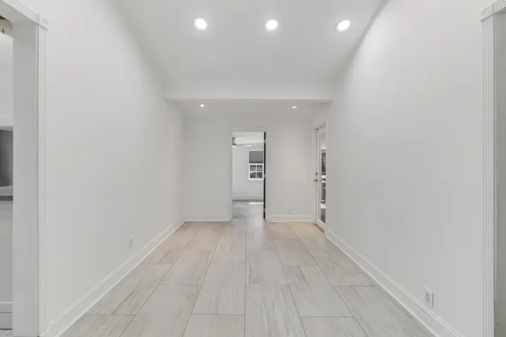 Unfurnished dining room