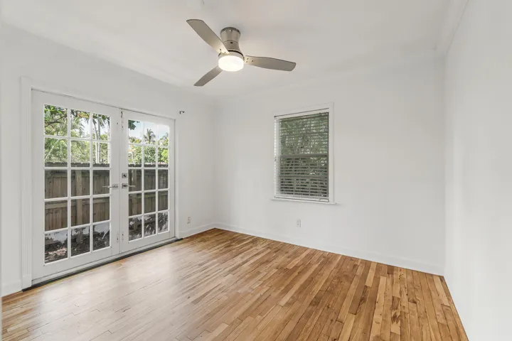 3rd bdrm, leads out to the back patio