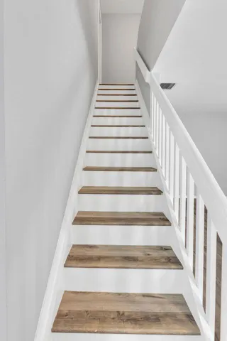 Stairs with Vinyl Floors