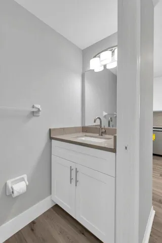 Remodeled Half Bathroom