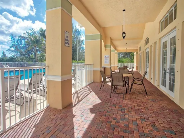 Pool Sitting Area