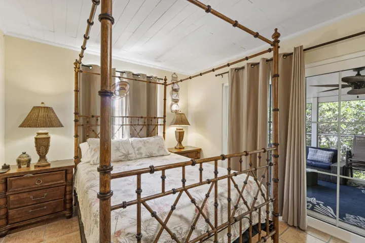 Master bedroom with private bathroom