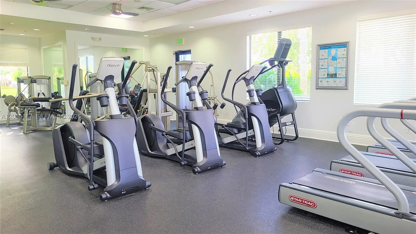 Full Fitness Room at the Club at Canyon Springs